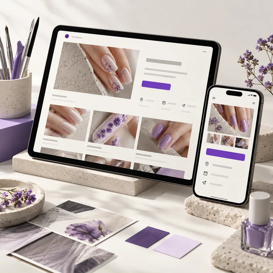 Иллюстрация bogema lab: Сайт мастера: портфолио, которое помогает выбрать
