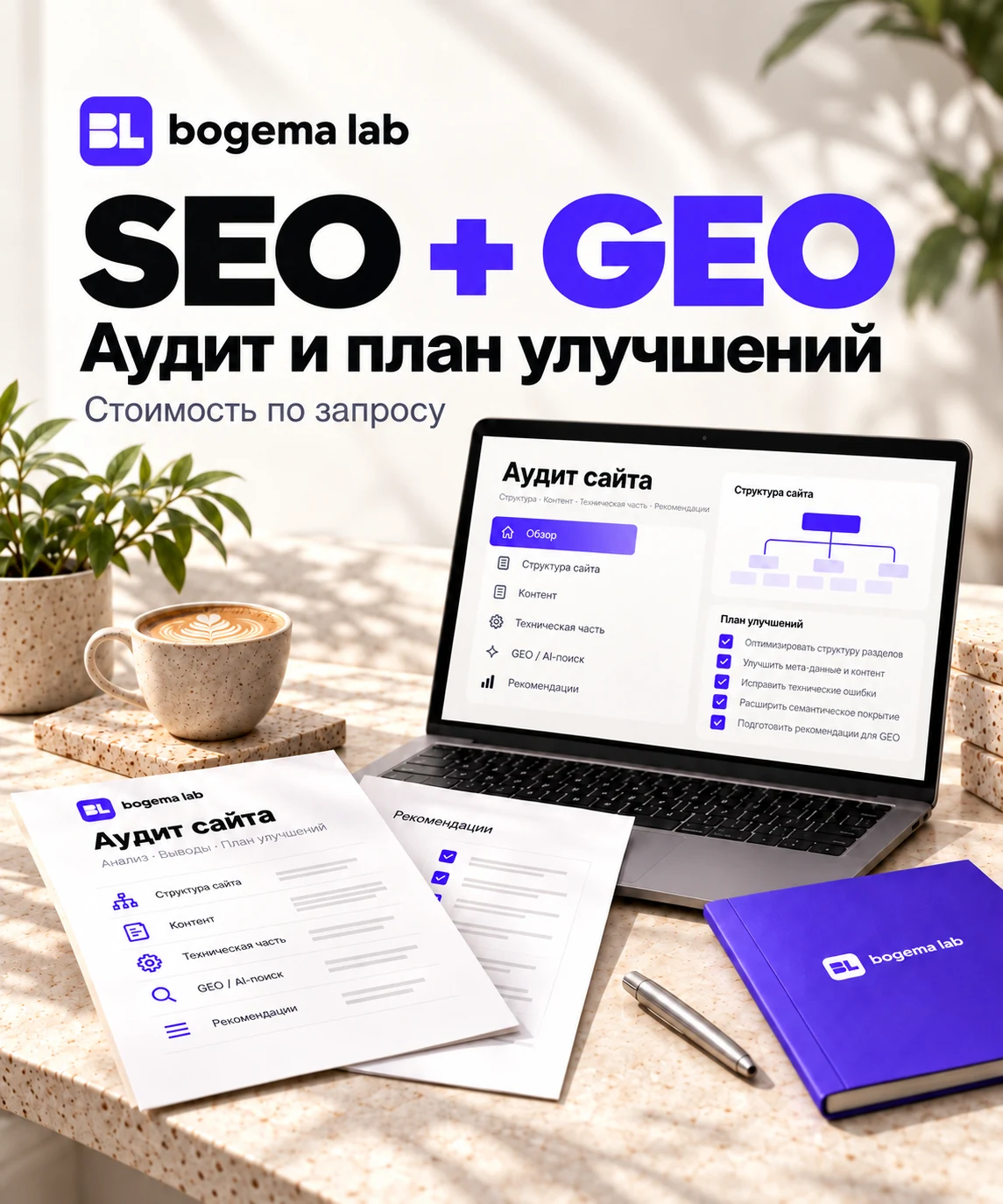 SEO и GEO — аудит и план улучшений